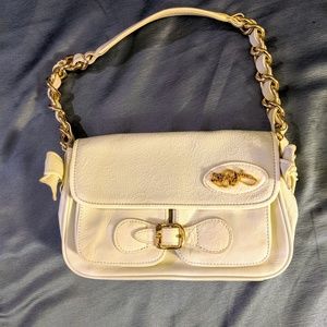 Leather Vintage Betsey Johnson bag